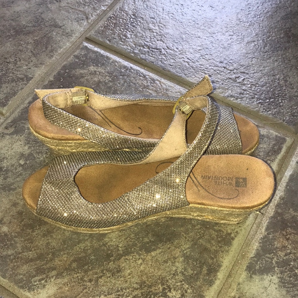sliver small heel wedge